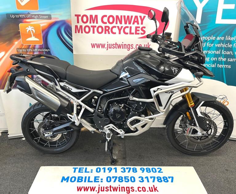 TRIUMPH TIGER 900 RALLY PRO, 2024(24), 1 OWNER, 4,705 MILES, FSH, £10,495