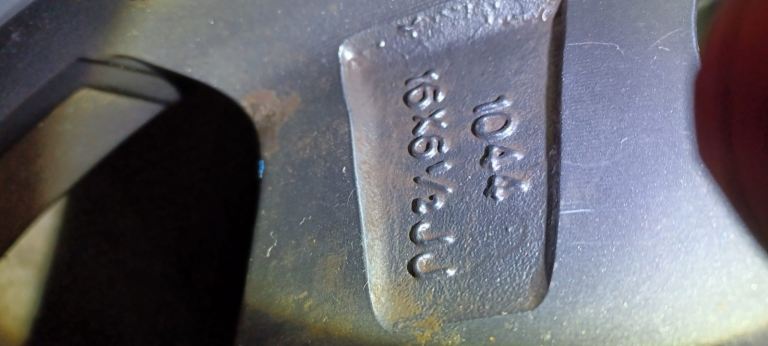 Winter tyres on 16” Fox alloy wheels