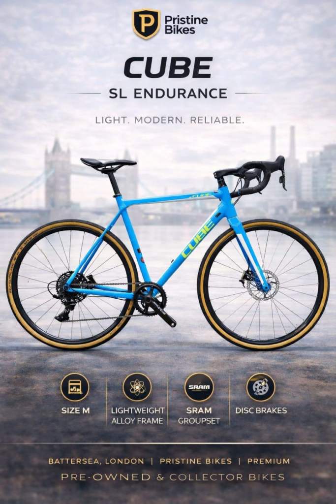 VM Virtually New CUBE SL SRAM size/M Upgraded Endurance Road Bike M