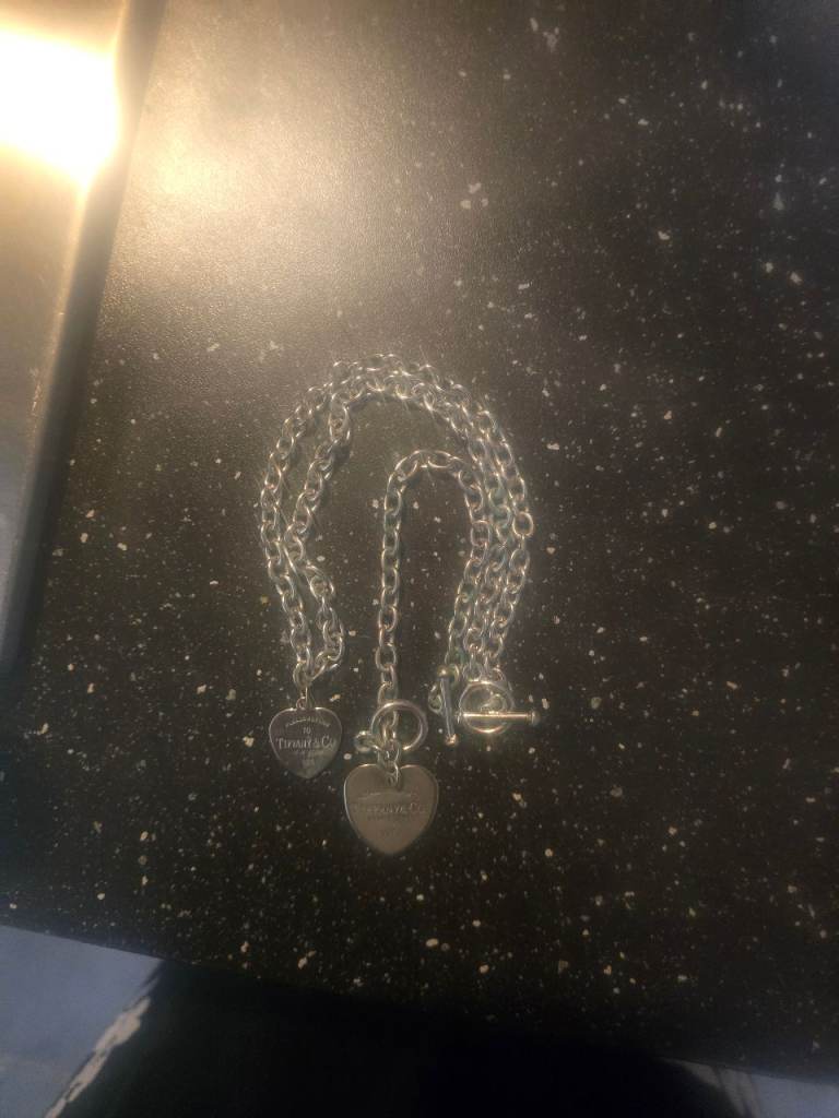 Tiffany and co bracelet and necklace 