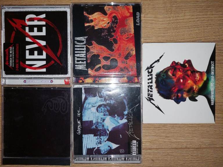 Metallica CD bundle 