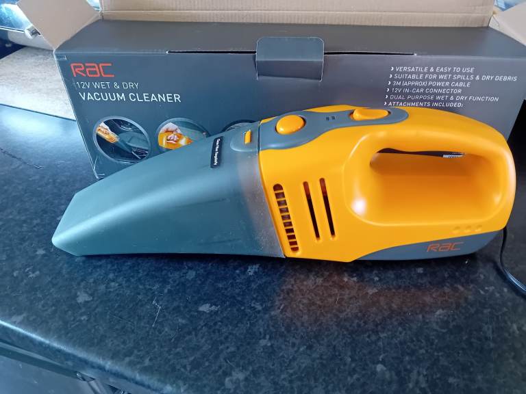 Rac 12v car vacuum cleaner 
