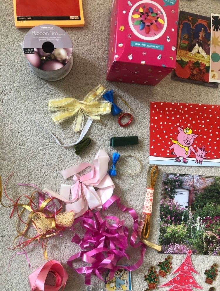 Craft batch - The Make Arcade sewing kit, Plain Card, Card pictures, Ribbon, Highlighters and more