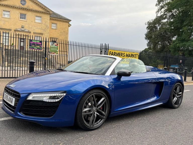 2015 Audi R8 5.2 FSI V10 Quattro 2dr S Tronic CONVERTIBLE PETROL Automatic