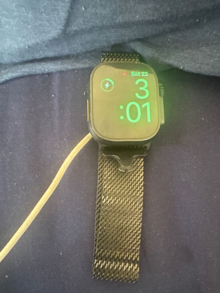 Apple Watch Ultra 2 with Black Milanese Loop Band – Good Condition
