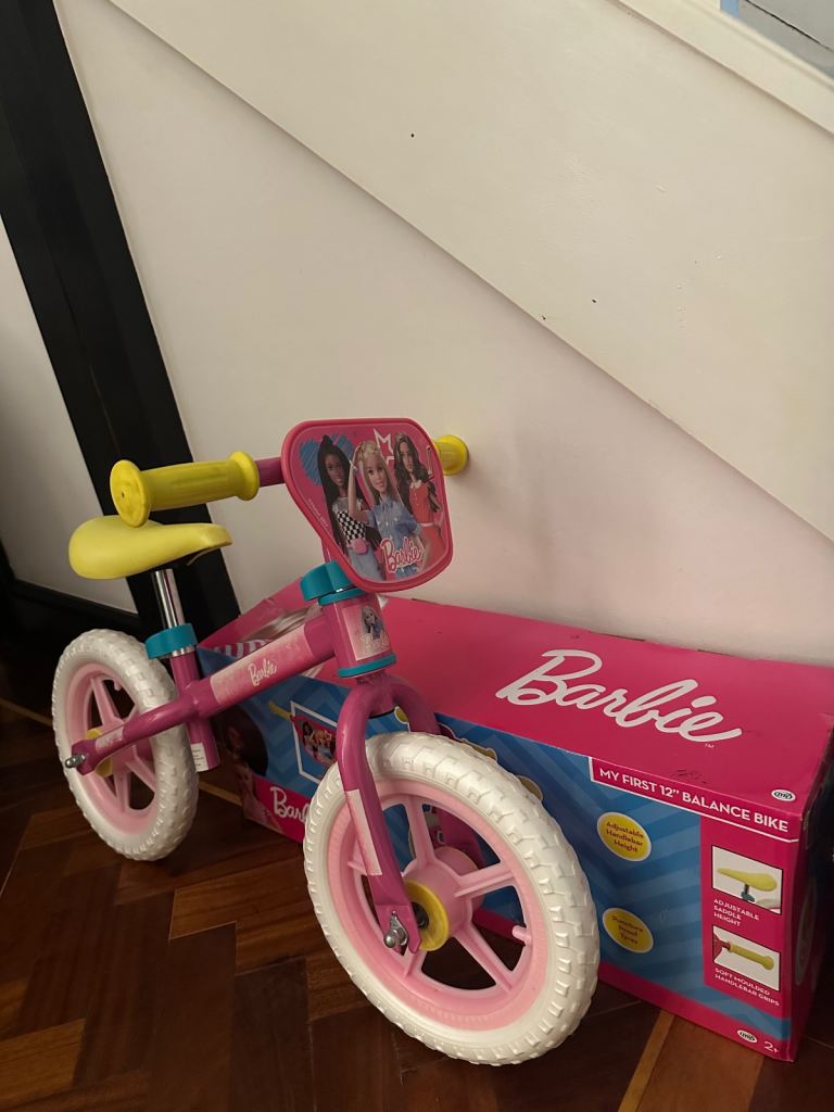 Girls Barbie bike 