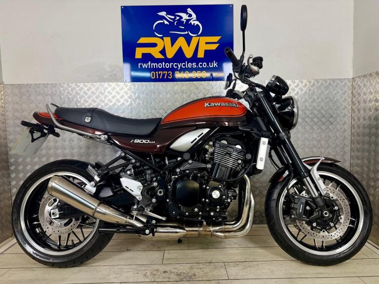 KAWASAKI Z900 RS, 2020, 70 REG, ONLY 2,299 MILES!!, SUPERB COND, JAFFA