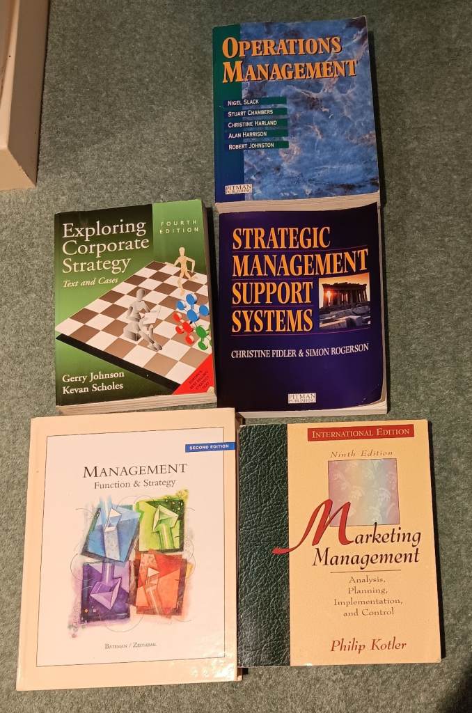 Management text books