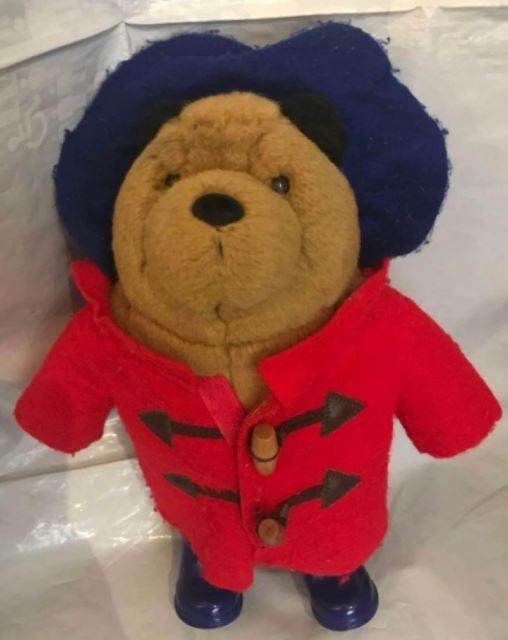 Paddington bear soft toy