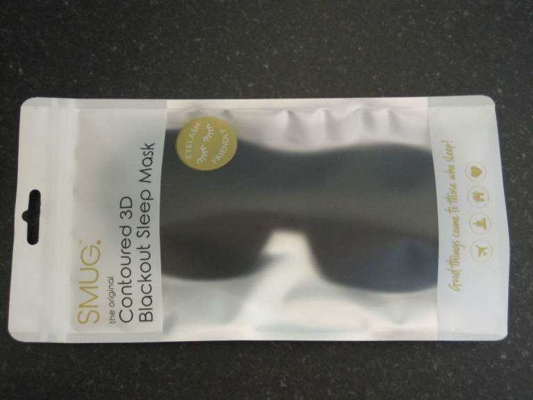 SMUG Contoured Dome 3D Blackout Sleep Mask