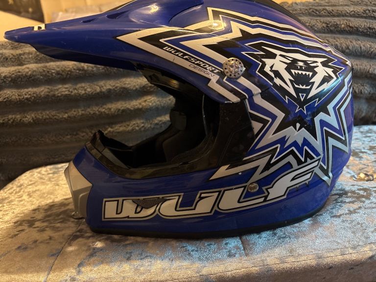 Wulfsport dirt bike helmet 