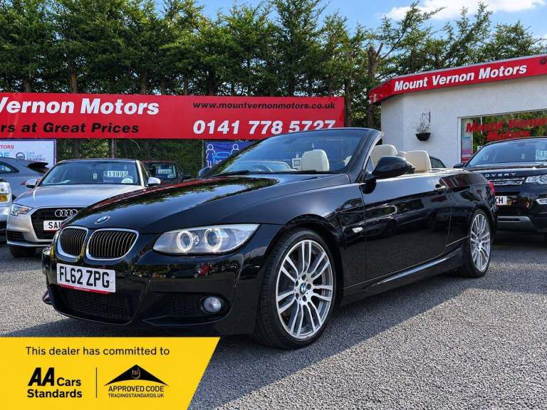 2012 BMW 3 Series 320d Sport Plus 2dr CONVERTIBLE DIESEL Manual