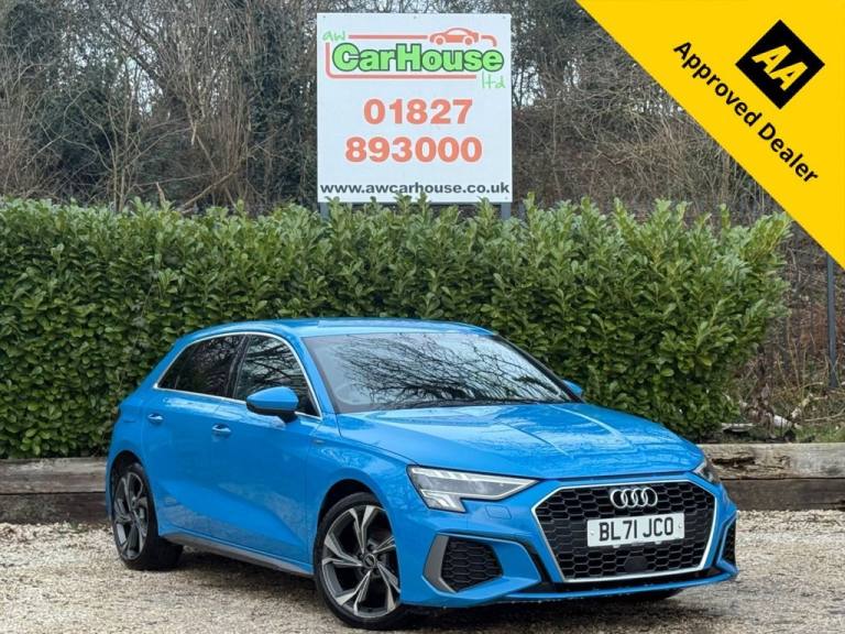 2022 71 AUDI A3 1.5 TFSI 35 S LINE SPORTBACK 5DR PETROL MANUAL EURO 6 (S/S) 