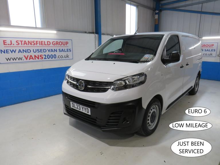 2023 Vauxhall Vivaro 2900 1.5d 100PS Prime H1 Van PANEL VAN Diesel Manual