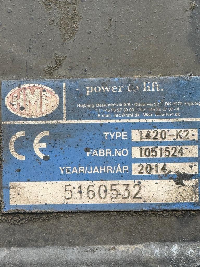 2014 DAF CF 330 DROPSIDE WITH HMF 1420 FOLD AWAY CRANE 