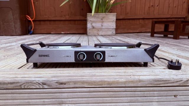 Duronic HP2SS Double Hot Plate - Camping Stove