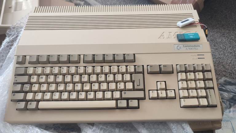 Commodore Amiga 500 Plus.