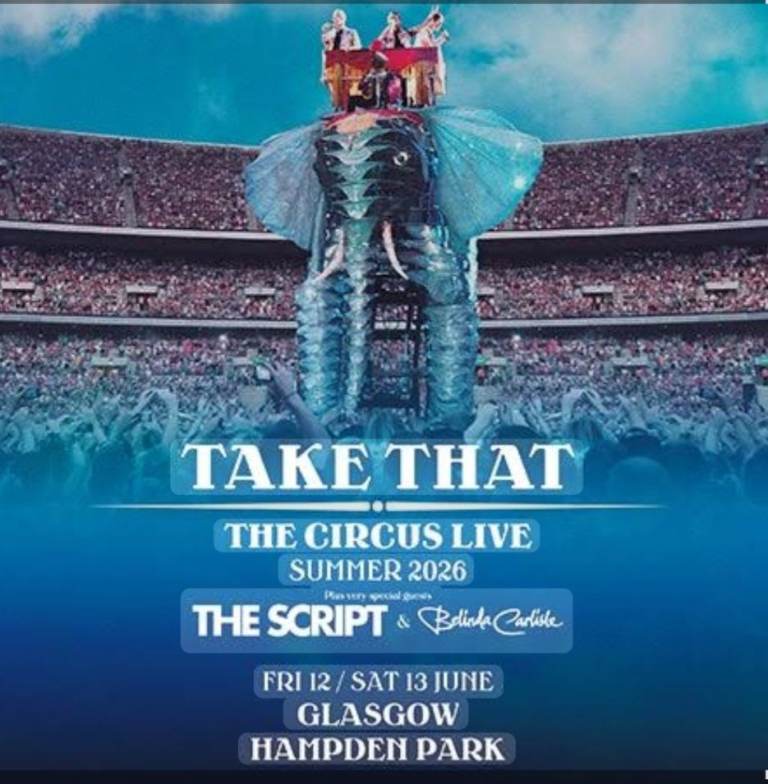 Take That- The Circus Live. Hampden. 12th of June. 