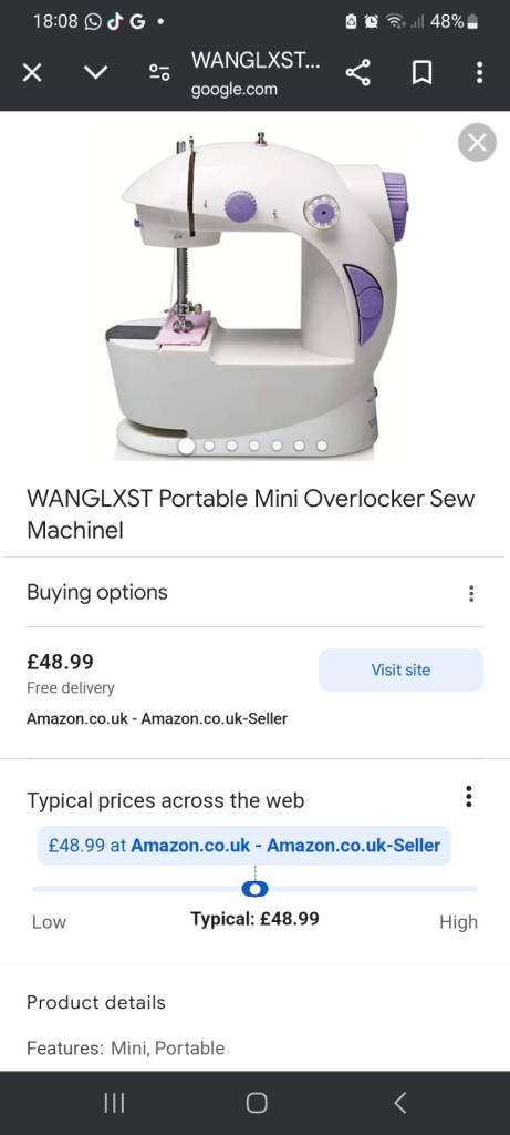 Mini Sewing Machine