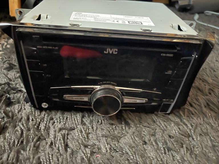 JVC KW-R520 Double DIN Car Stereo