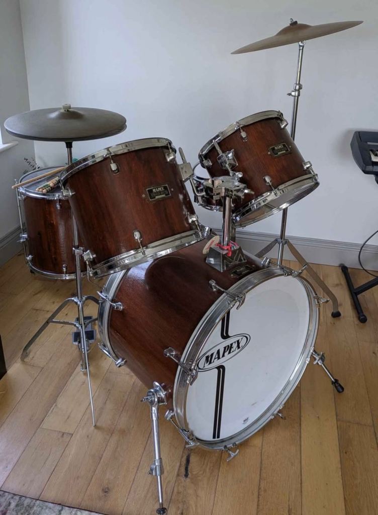 Mapex Venue Series Drum Kit with Cymbals and Hardware – Good Condition