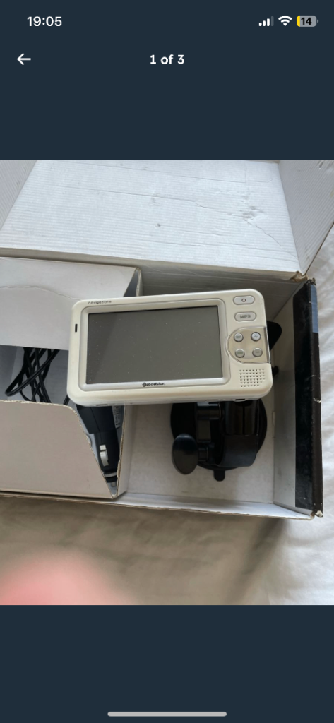 Roadstar RGPS404 'Navigazione' Satellite Navigation System.