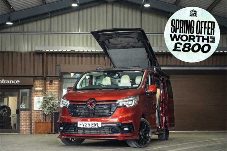 RENAULT TRAFIC SL30 EXTRA 4 BERTH CAMPERVAN