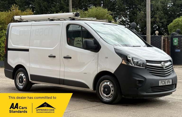2016 Vauxhall Vivaro 1.6 CDTi 2900 ecoFLEX L1 H1 Euro 5 (s/s) 5dr Diesel