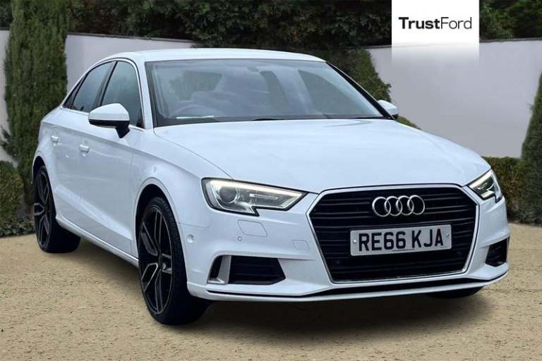 2016 Audi A3 1.4 TFSI Sport 4dr S Tronic- Parking Sensors Semi-Auto Saloon Petrol Semi Automatic