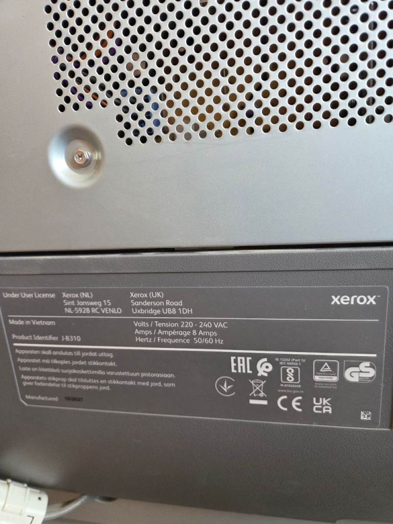 Xerox Versalink C7020 Printer 