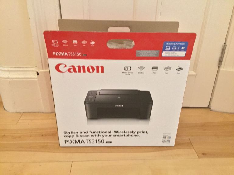 Canon Printer PIXMA TS3150 Brand New - Cartridges Included
