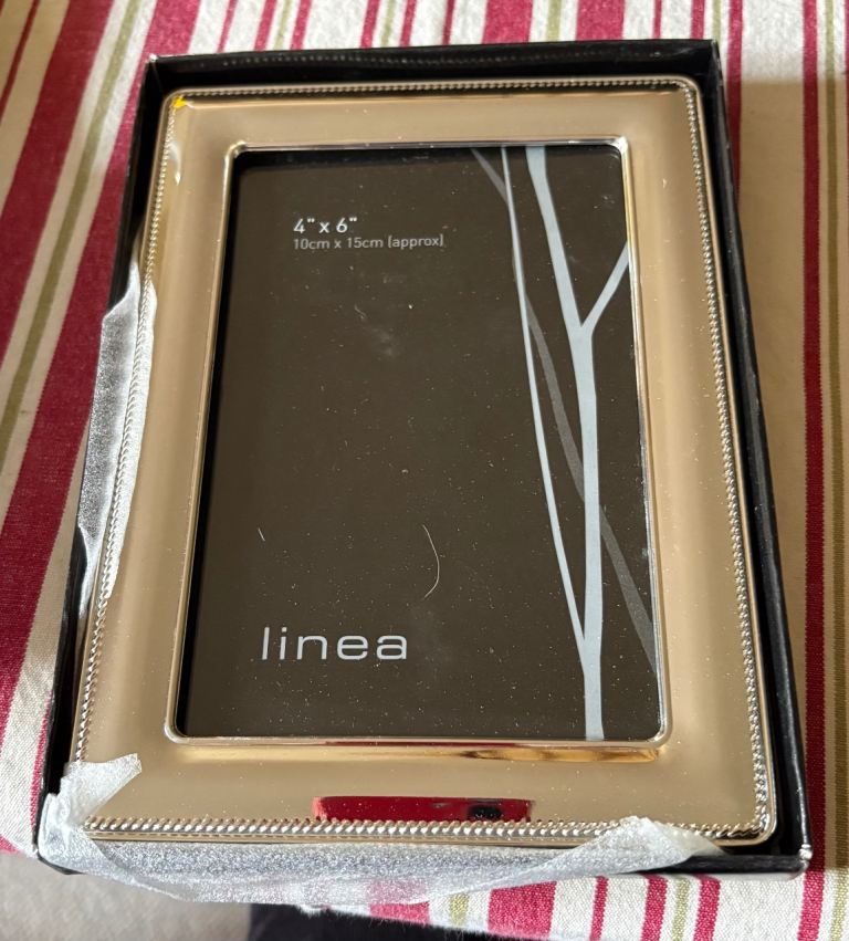Silver plated photo frame