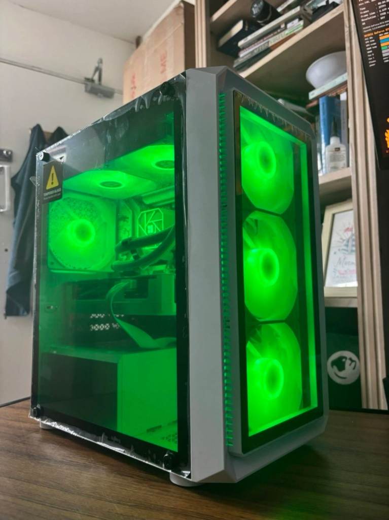 White RGB Gaming PC | i7 14700F | RTX 5060 | 32GB DDR5 | 1TB NVMe | WiFi