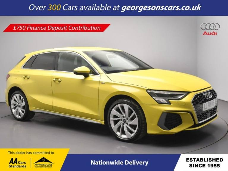 2021 Audi A3 1.4 TFSIe 40 S line Sportback 5dr Petrol Plug-in Hybrid S Tronic Euro 6 (s/ Hatchbac...