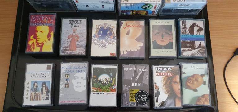 Music Cassettes 1970's to 1990's Job Lot.