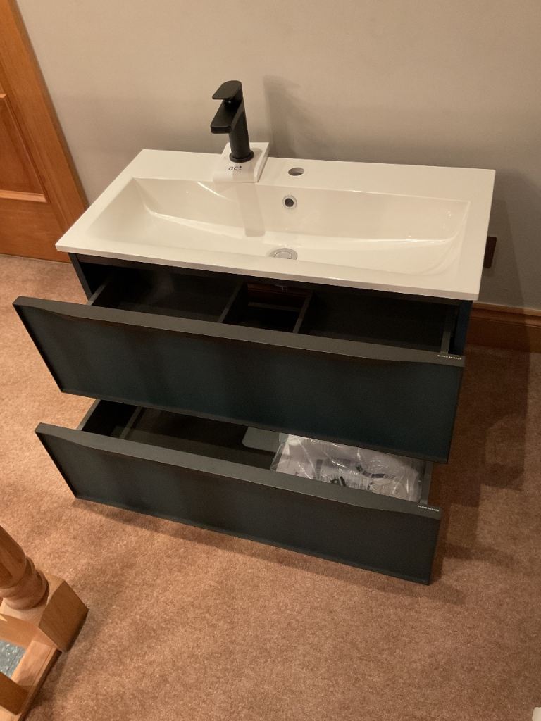 image for Roper Rhodes vanity unit DERWENT Blue