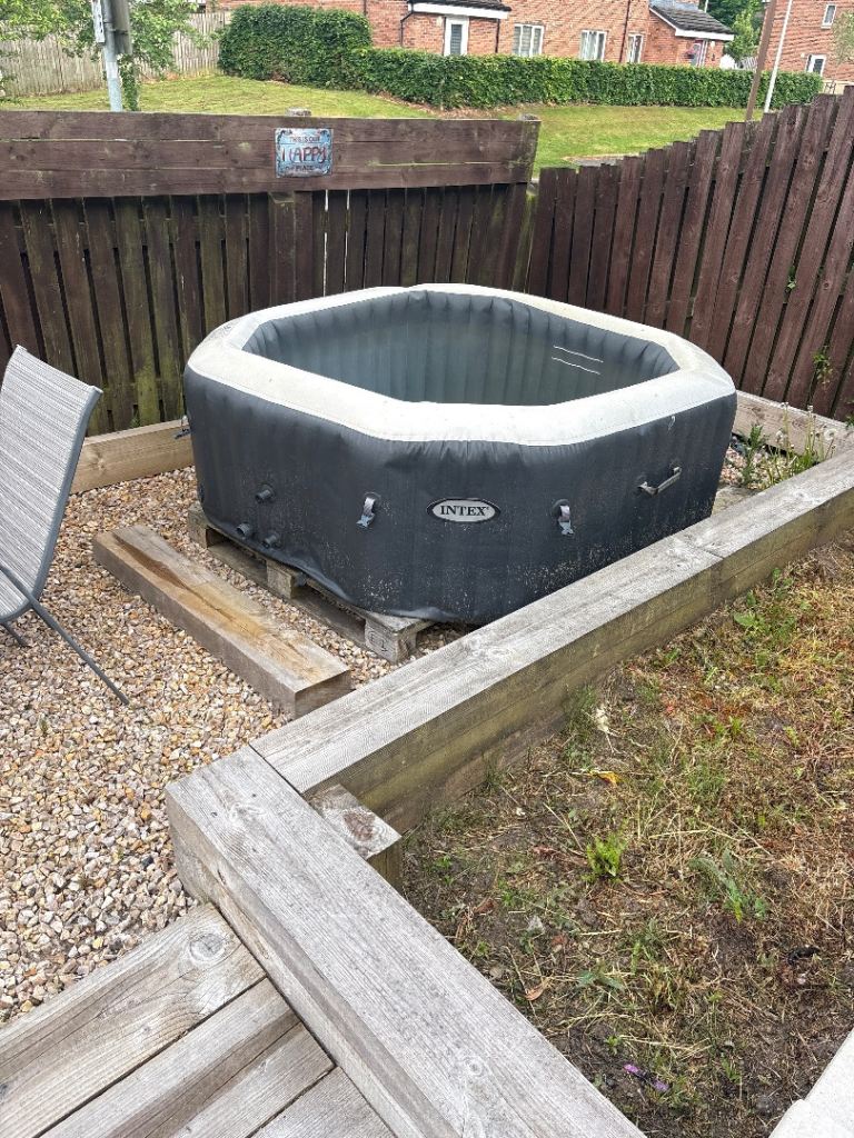 Intex hot tub