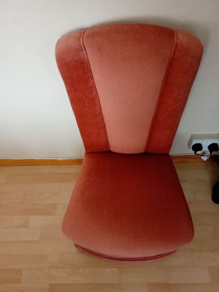 Vintage bedroom corner chair 