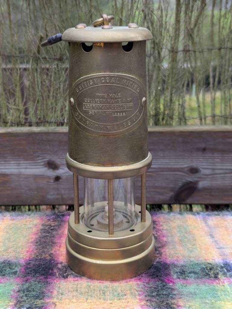 Aberaman Colliery miners lamp