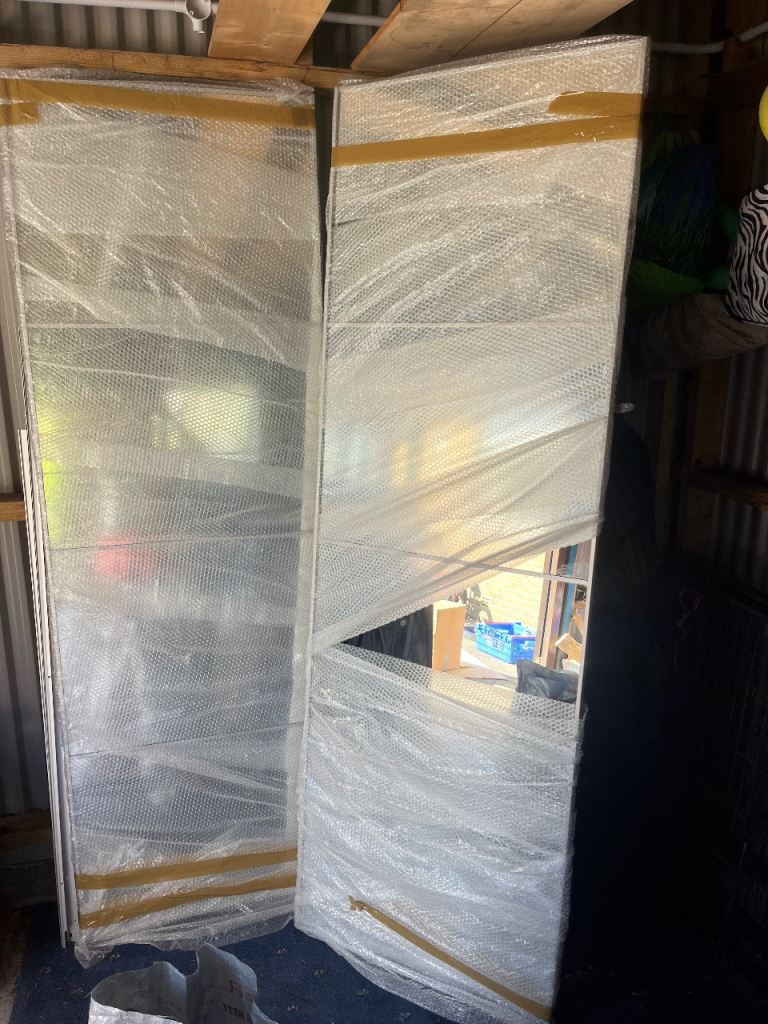 Mirrored Sliding wardrobe Doors Ikea Pax