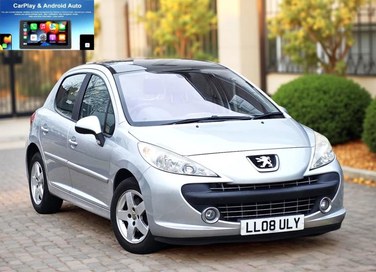 2008 Peugeot 207 '' 1.4 SE Manual 67800 Miles. LEATHER. PAN Roof. Apple+Play+Android . PX OK HATC...