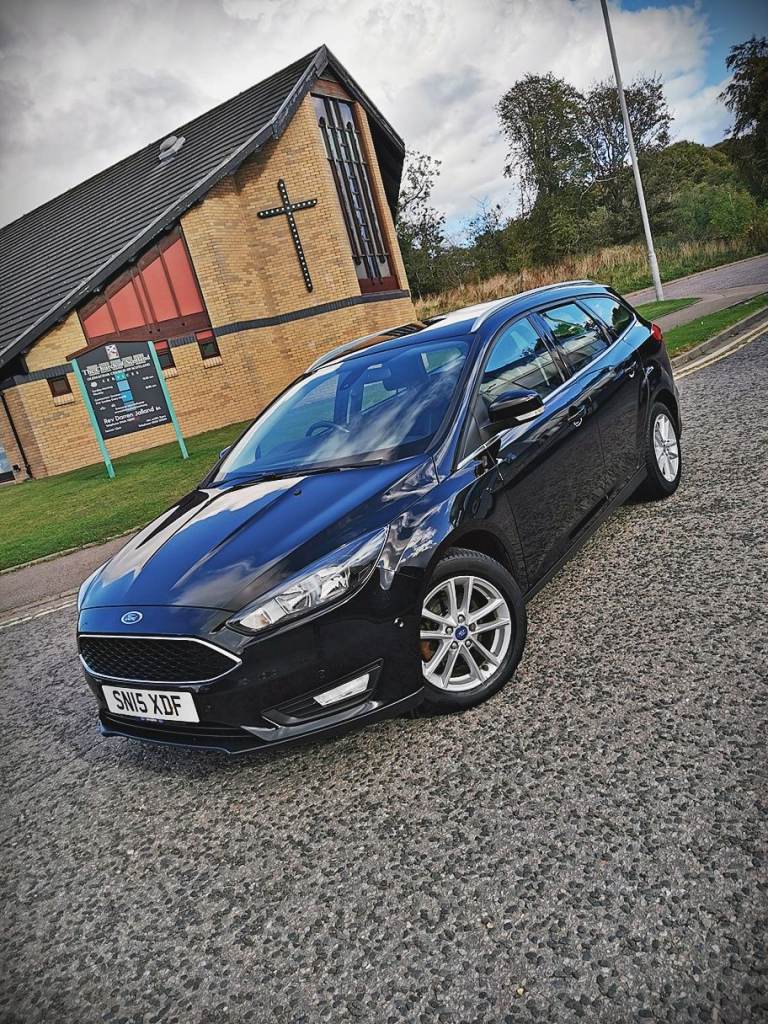 2015 FORD FOCUS ZETEC...ULEZ...£20 TAX...1.0 PETROL...125 BHP...6 SPEED...1 OWNER...FSH...MOT 2027