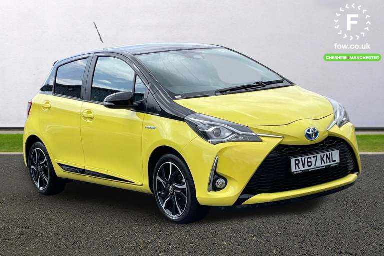 2017 Toyota Yaris 1.5 Hybrid Yellow Edition 5dr CVT Hatchback PETROL/ELECTRIC Automatic