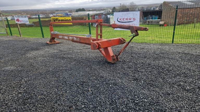 Tractor three point david Thomas post knocker chapper 