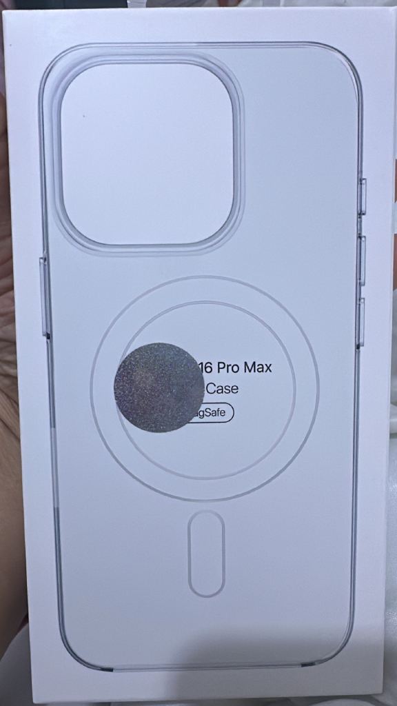Transparent 16 pro max case 