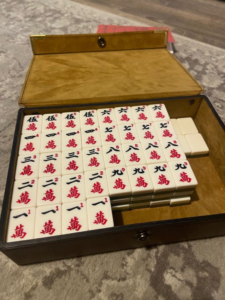 Mini Mah Jong Jongg Chinese game for 4 players