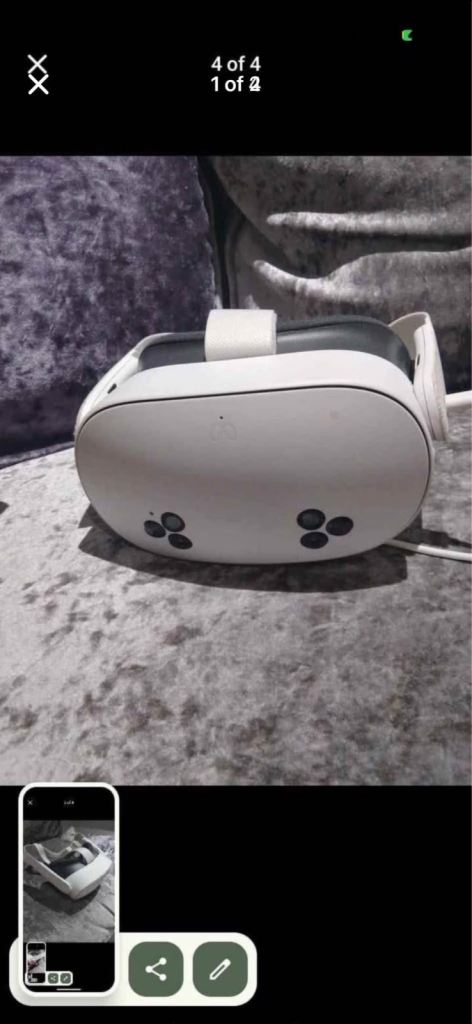 Oculus Quest 2 VR Headset – Good Condition