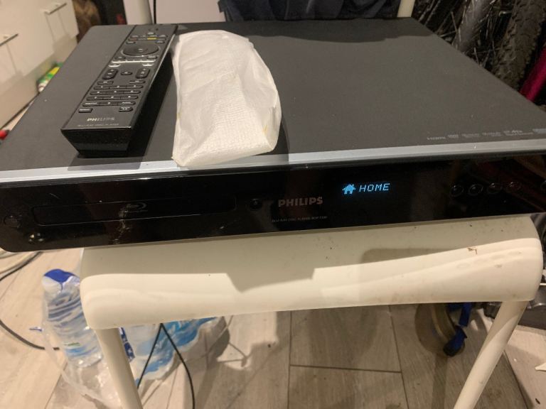 Philips blue ray player with blue ray disc playback 