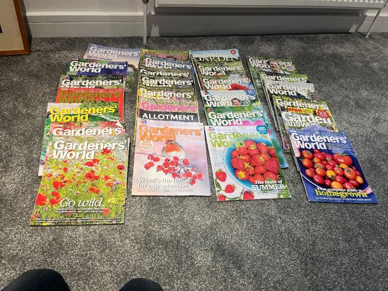 Gardeners world magazines 