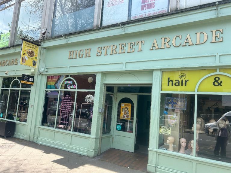 HIGH STREET ARCADE. SWANSEA